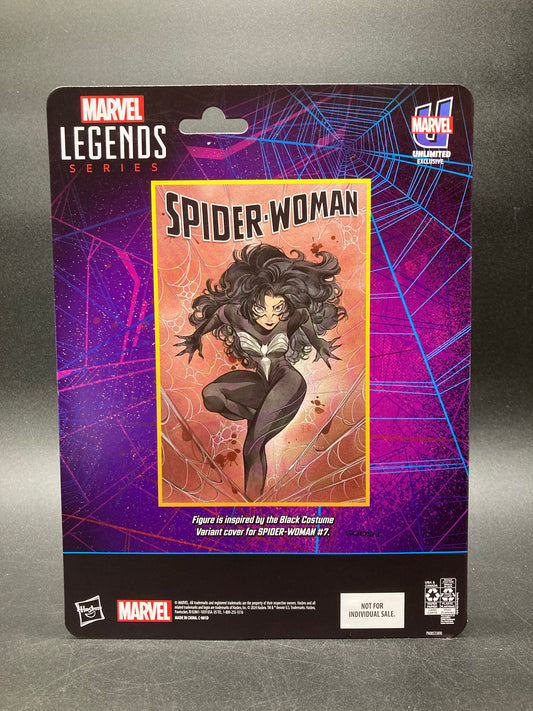 Symbiote Spider-Woman Hasbro Spider-Woman Marvel Legends Marvel Unlimited Exclusive Figure 2025