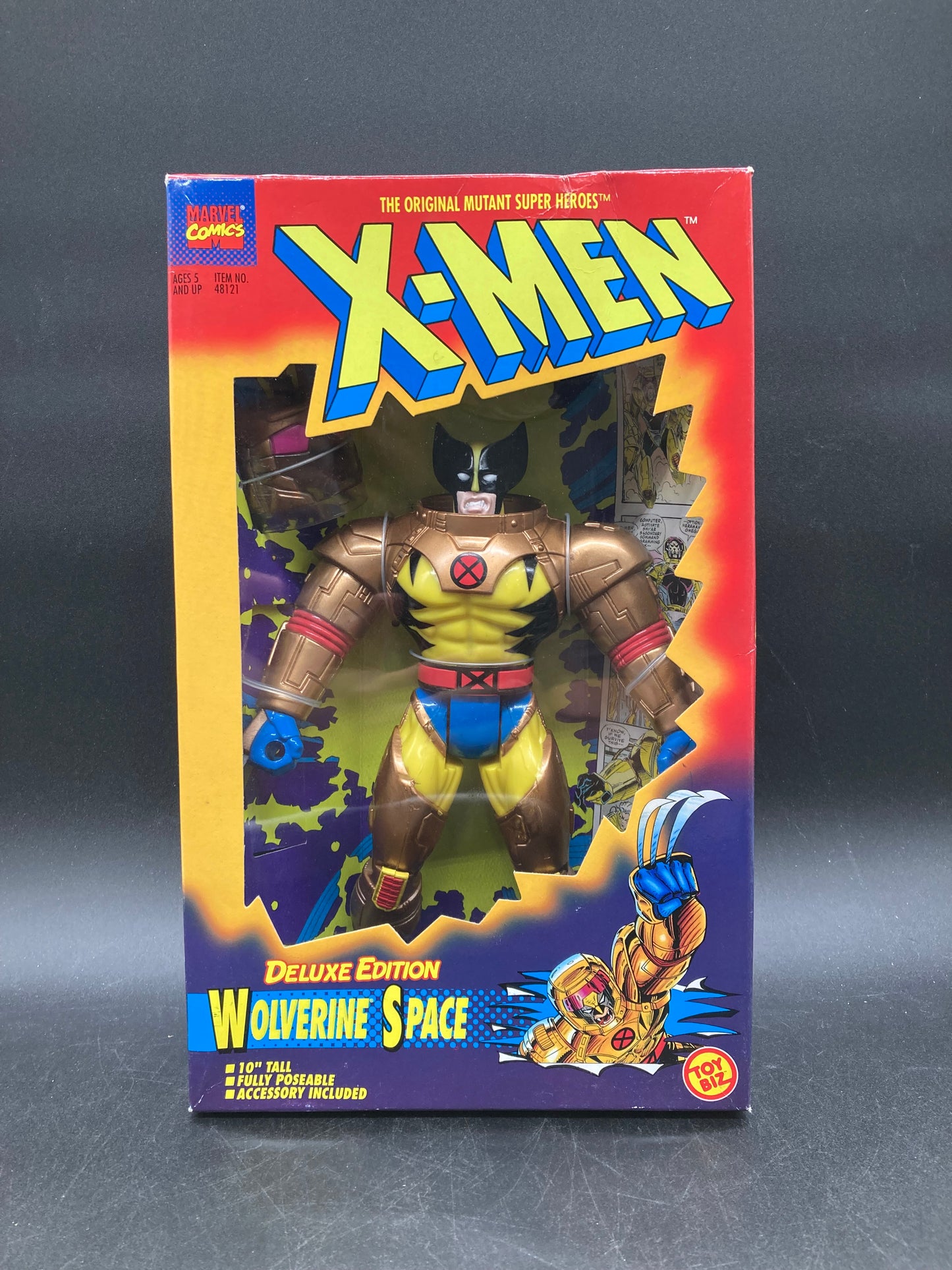 Space Wolverine Toybiz X-Men Deluxe Edition 10” Figure 1995