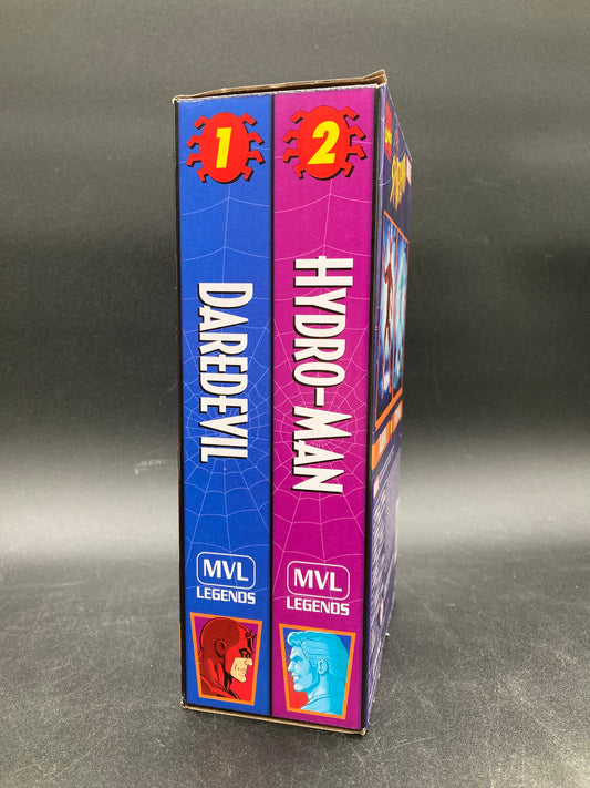 Daredevil & Hydro-Man Hasbro Marvel Legends VHS Spider-Man Animated Series Retro Figure Set 2024