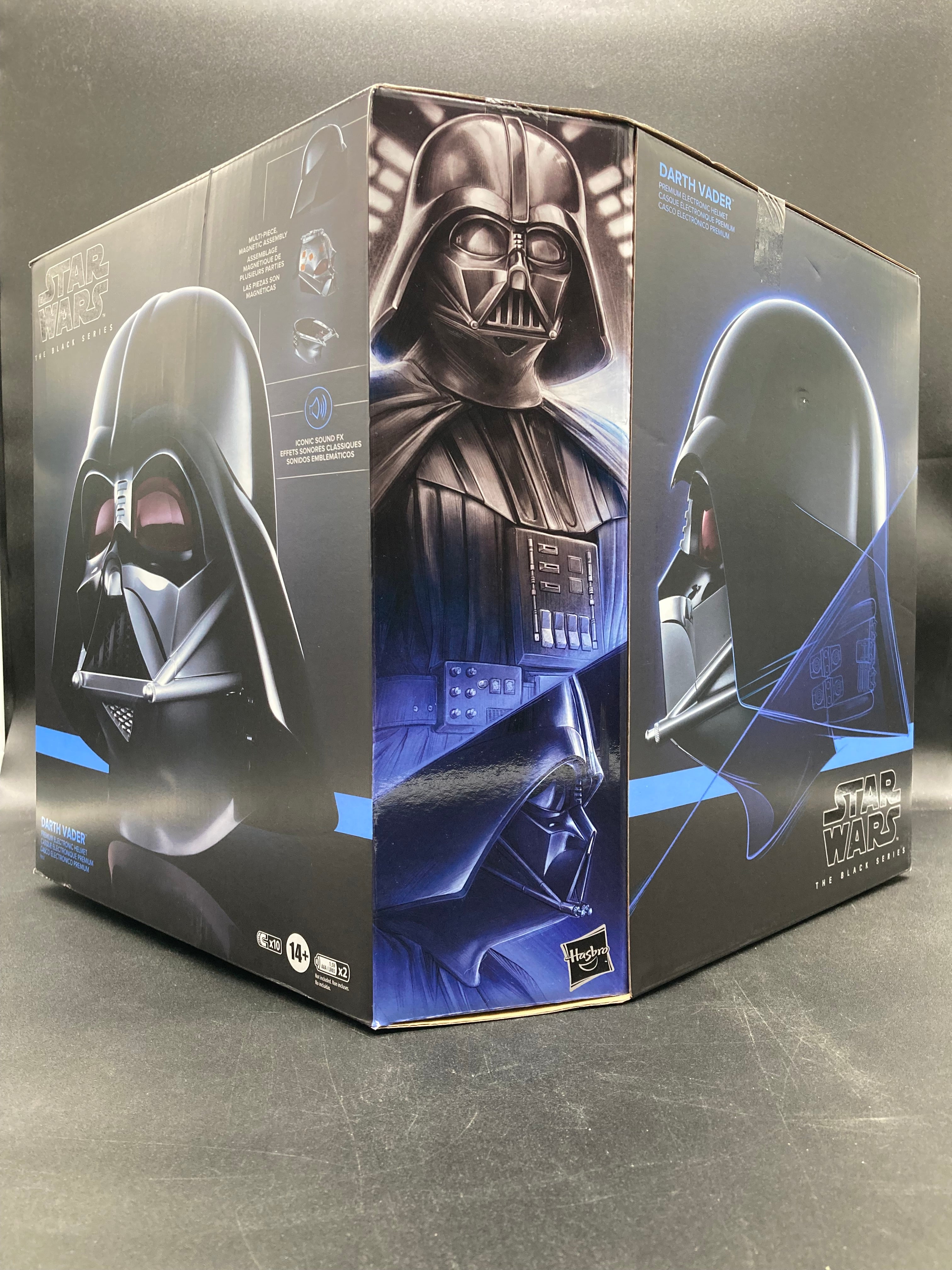 Casco Elettronico Darth Vader The Black Series – Edizione Premium Star Wars (Obi-Wan Kenobi), Regalo Ufficiale Hasbro Per Collezionisti E Ragazzi 14+