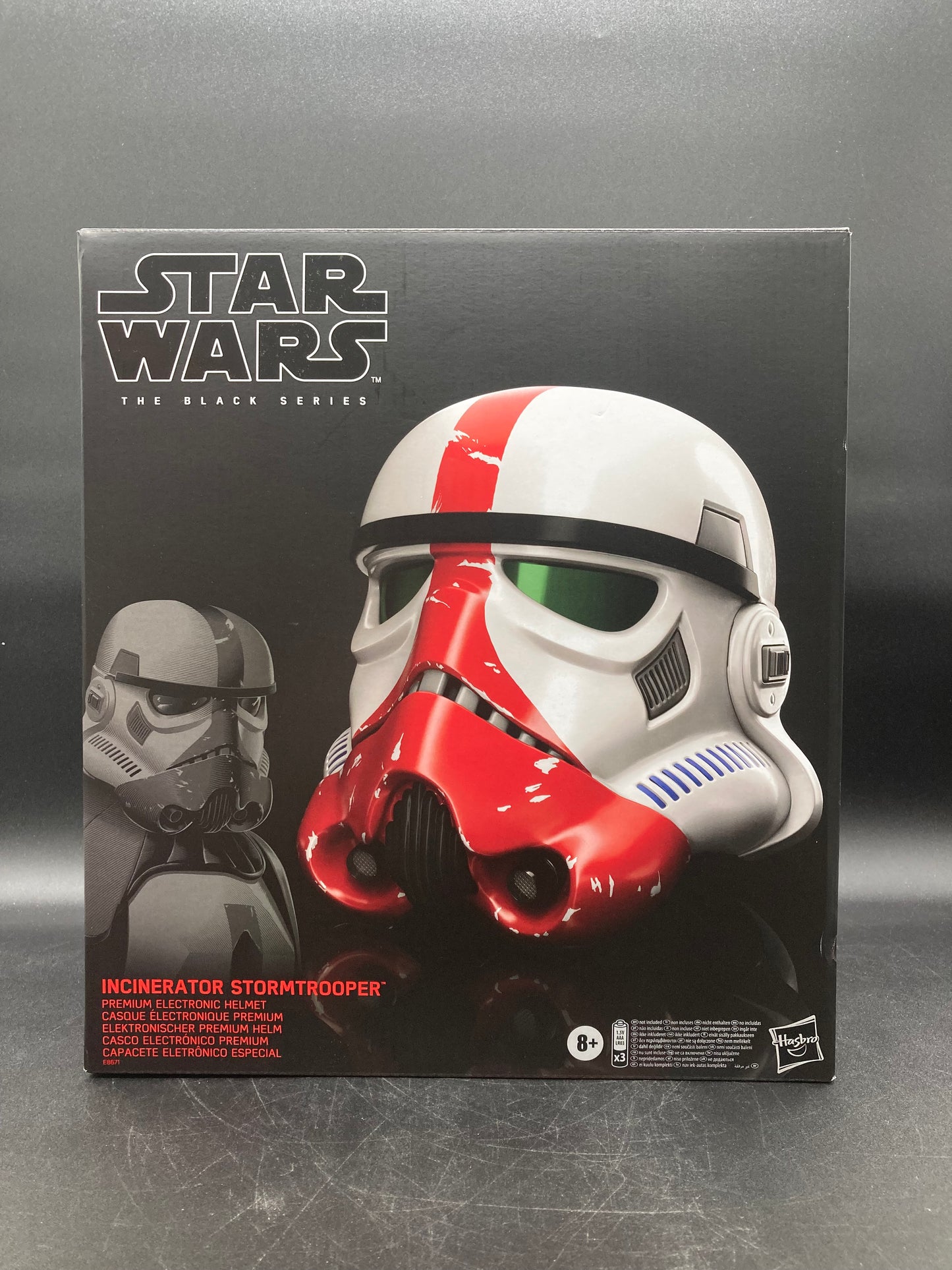 Incinerator Stormtrooper Helmet Hasbro Black Series Star Wars Cosplay Helmet