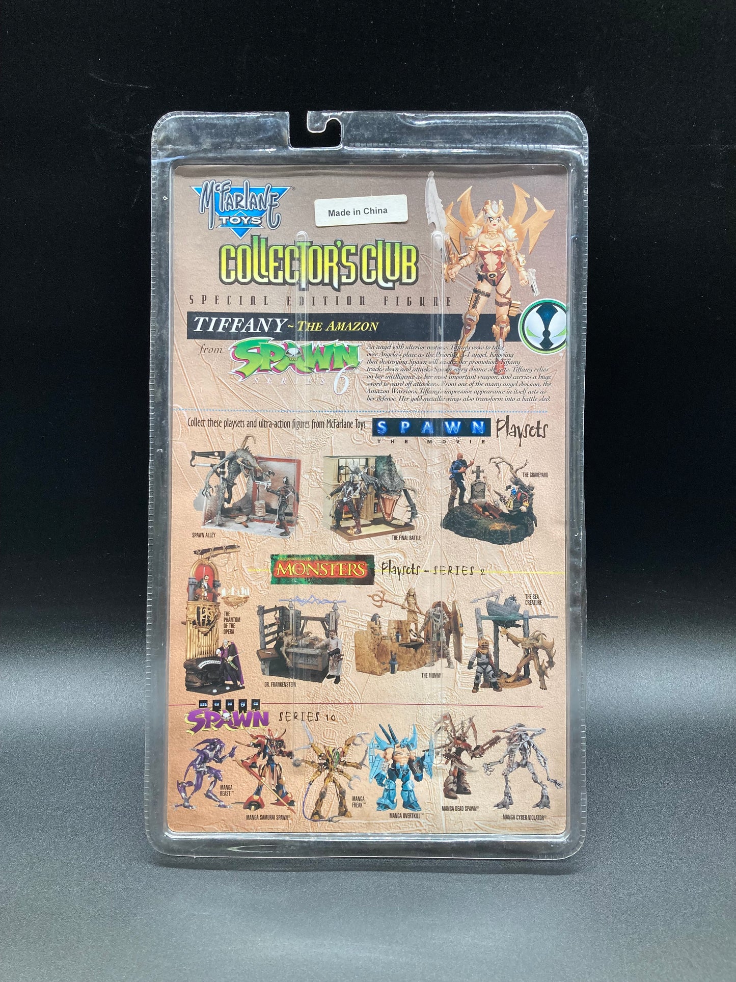 Tiffany McFarlane Spawn Collector’s Club Special Edition Series 6 Figure