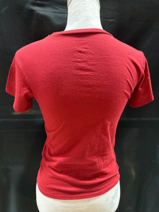 Red Spider-Man Posed Graphic T-Shirt for Women