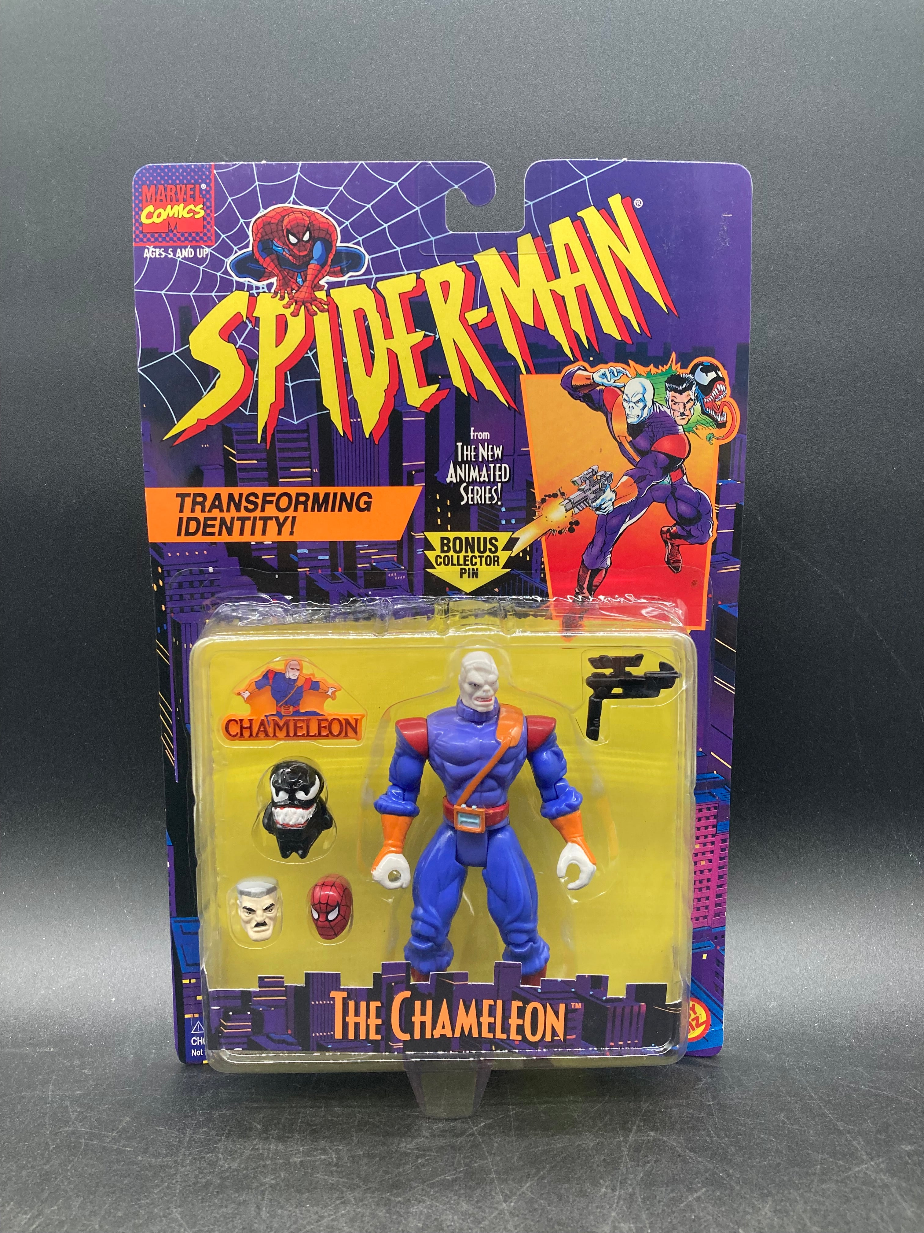 The Chameleon Toybiz Spider-Man Animated Series Figure 1995