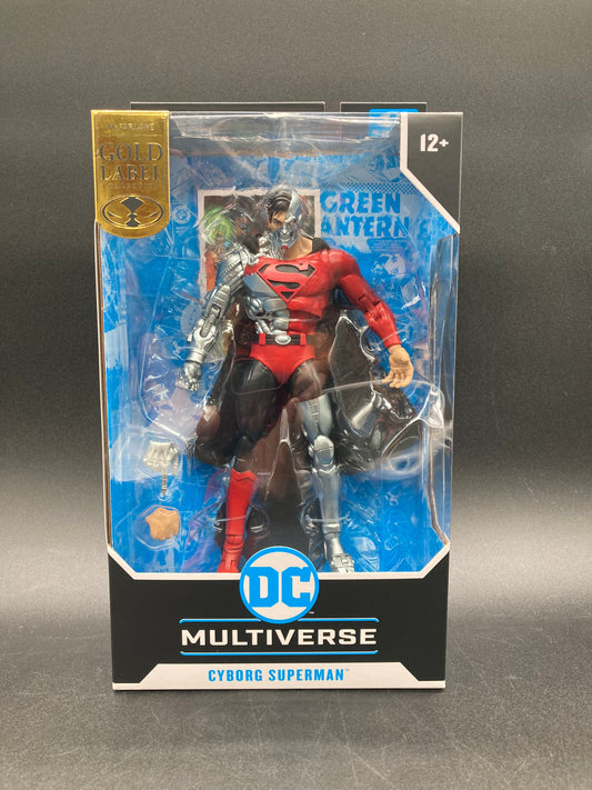 Cyborg Superman McFarlane DC Multiverse Revenge Of The Green Lanterns Gold Label Figure 2025