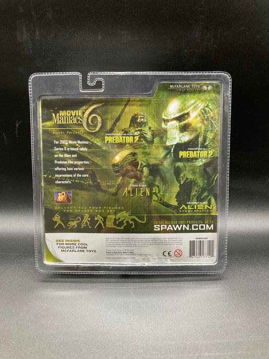 Warrior Alien McFarlane Toys Movie Maniacs Alien Resurrection Figure 2003