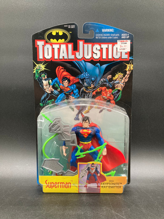 Superman Kenner Total Justice Figure 1996