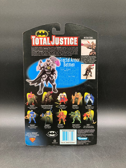 Fractal Armor Batman Kenner Total Justice Figure 1996