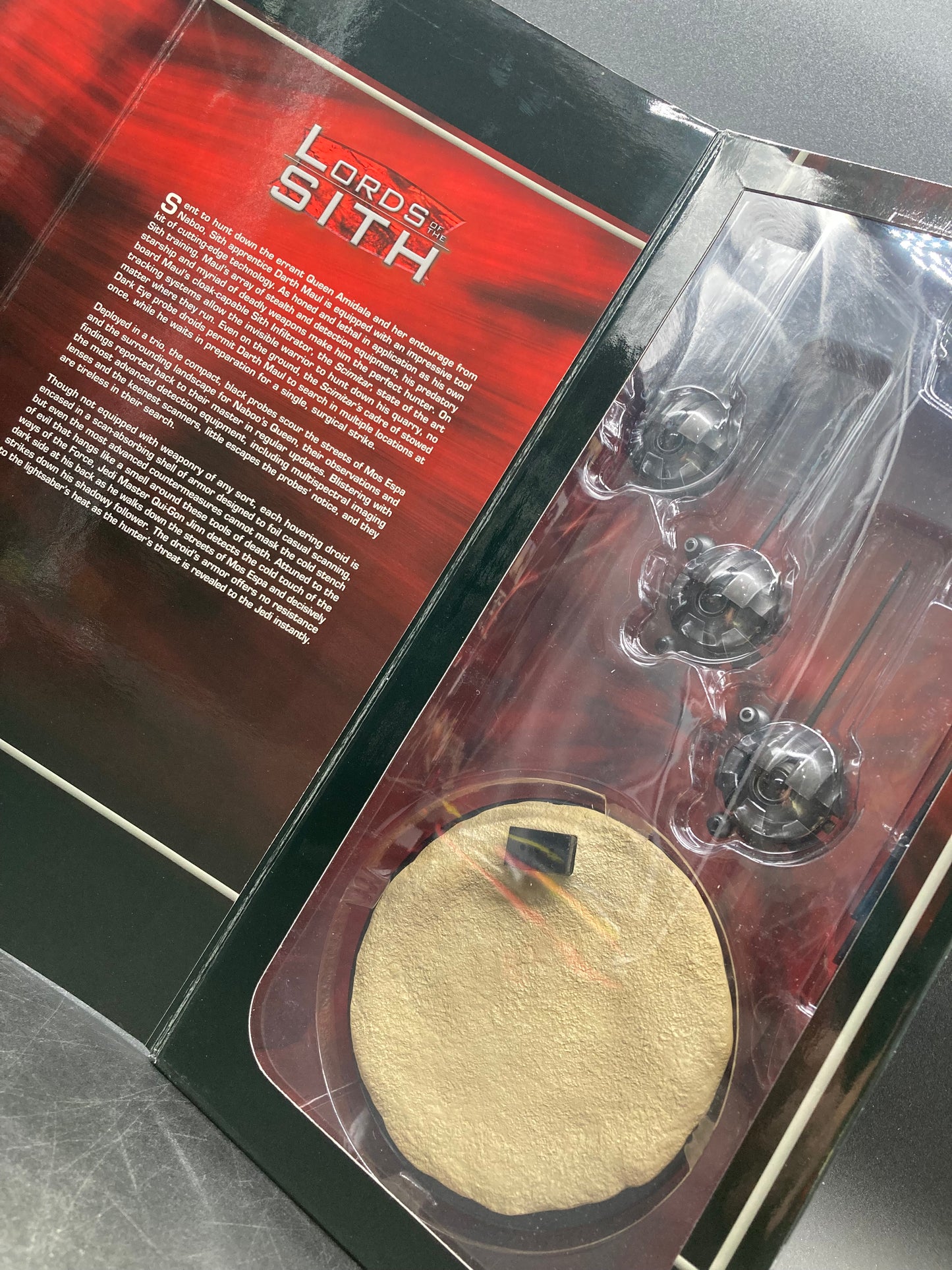 Darth Maul & Sith Probe Droids Sideshow Collectibles Star Wars Lords Of The Sith 1:6 Scale Inclusive Figure Bundle 2006