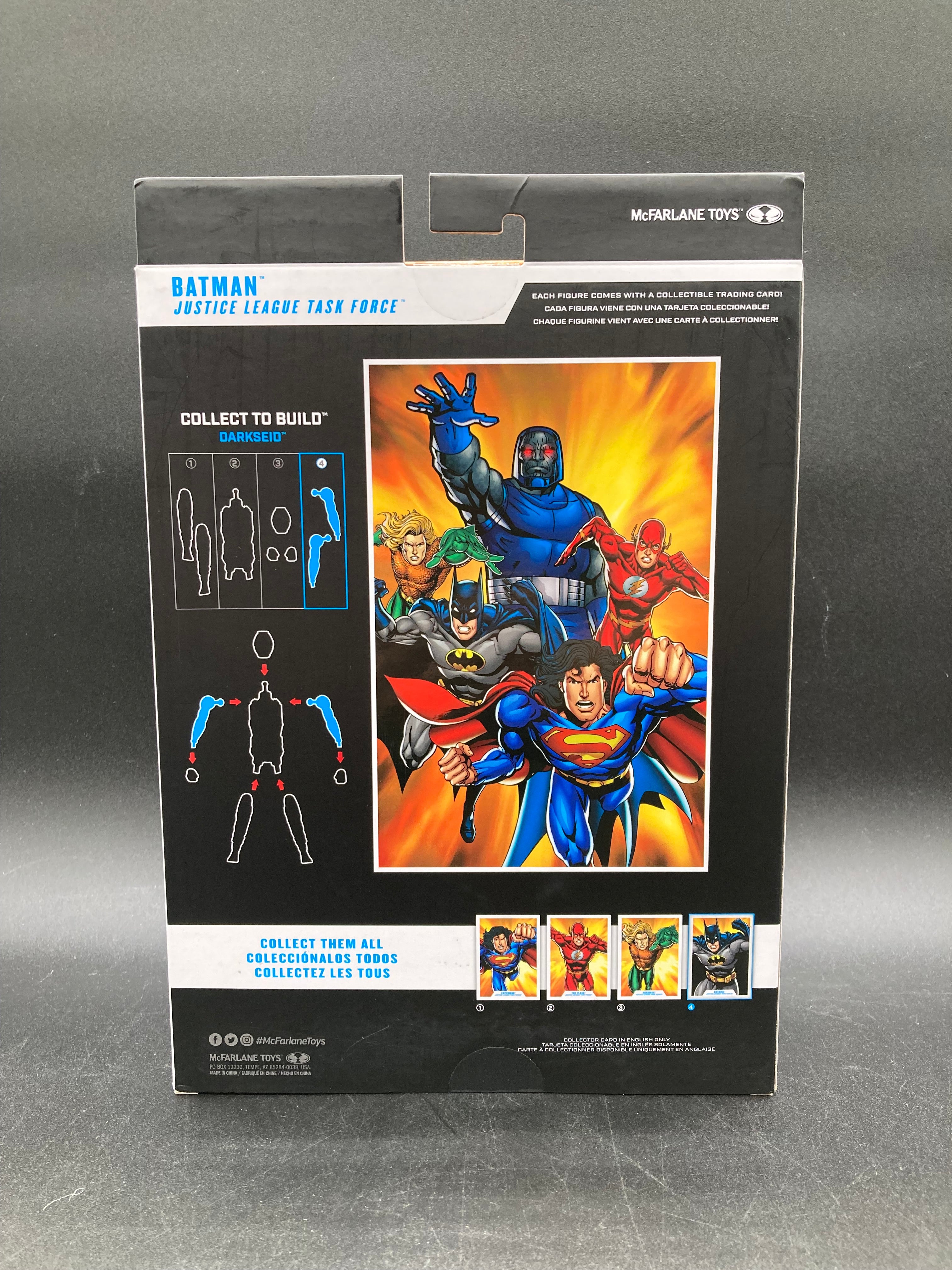 Batman Red Variant DC Multiverse Justice League Task Force