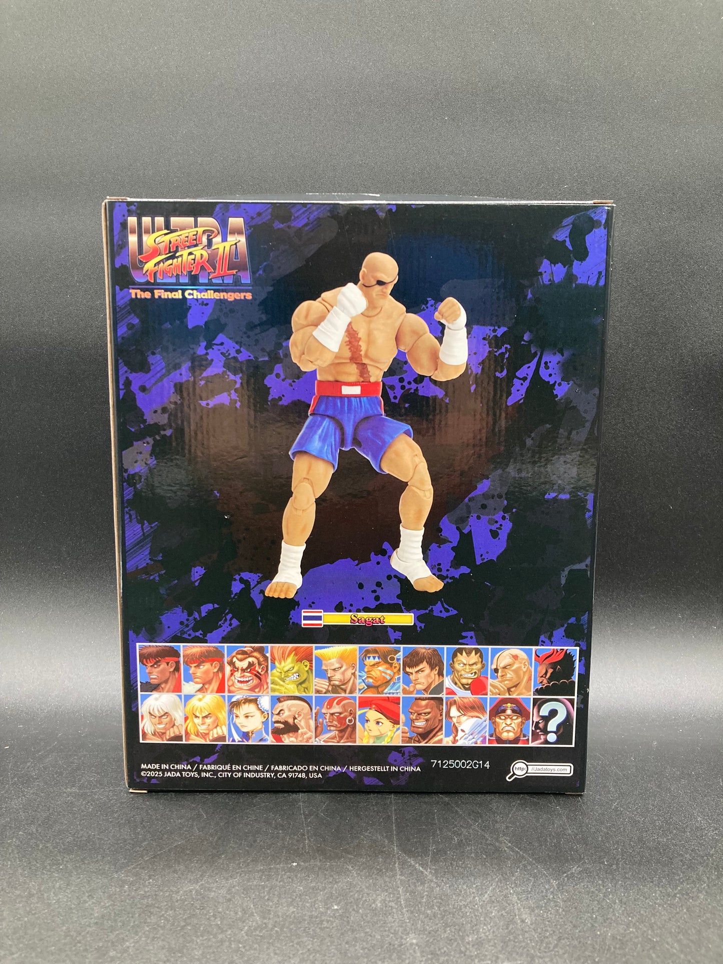 Sagat Jada Toys Capcom Ultra Street Fighter 2 Figure 2025