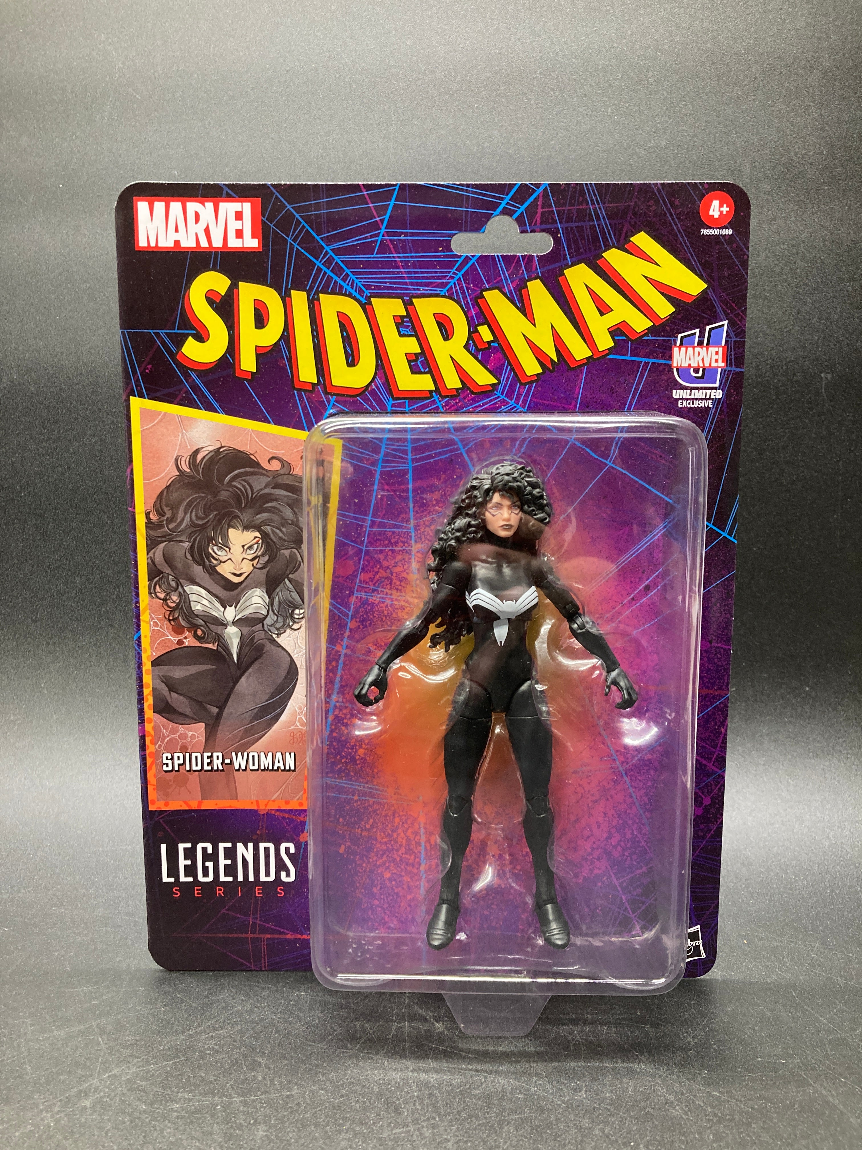 Symbiote Spider-Woman Hasbro Spider-Woman Marvel Legends Marvel Unlimited Exclusive Figure 2025