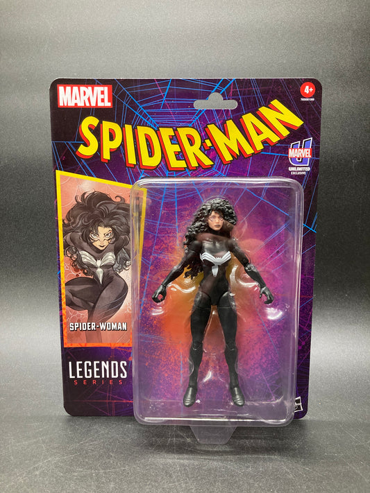 Symbiote Spider-Woman Hasbro Spider-Woman Marvel Legends Marvel Unlimited Exclusive Figure 2025