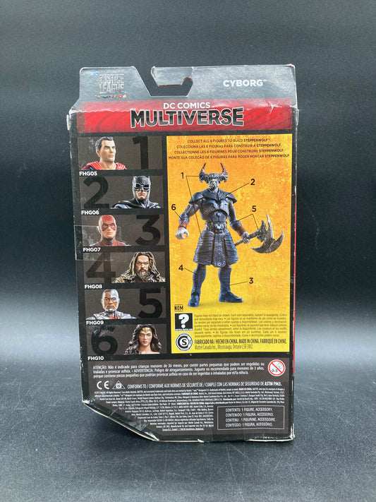 Cyborg Mattel DC Justice League Figure Steppenwolf C&C 2017