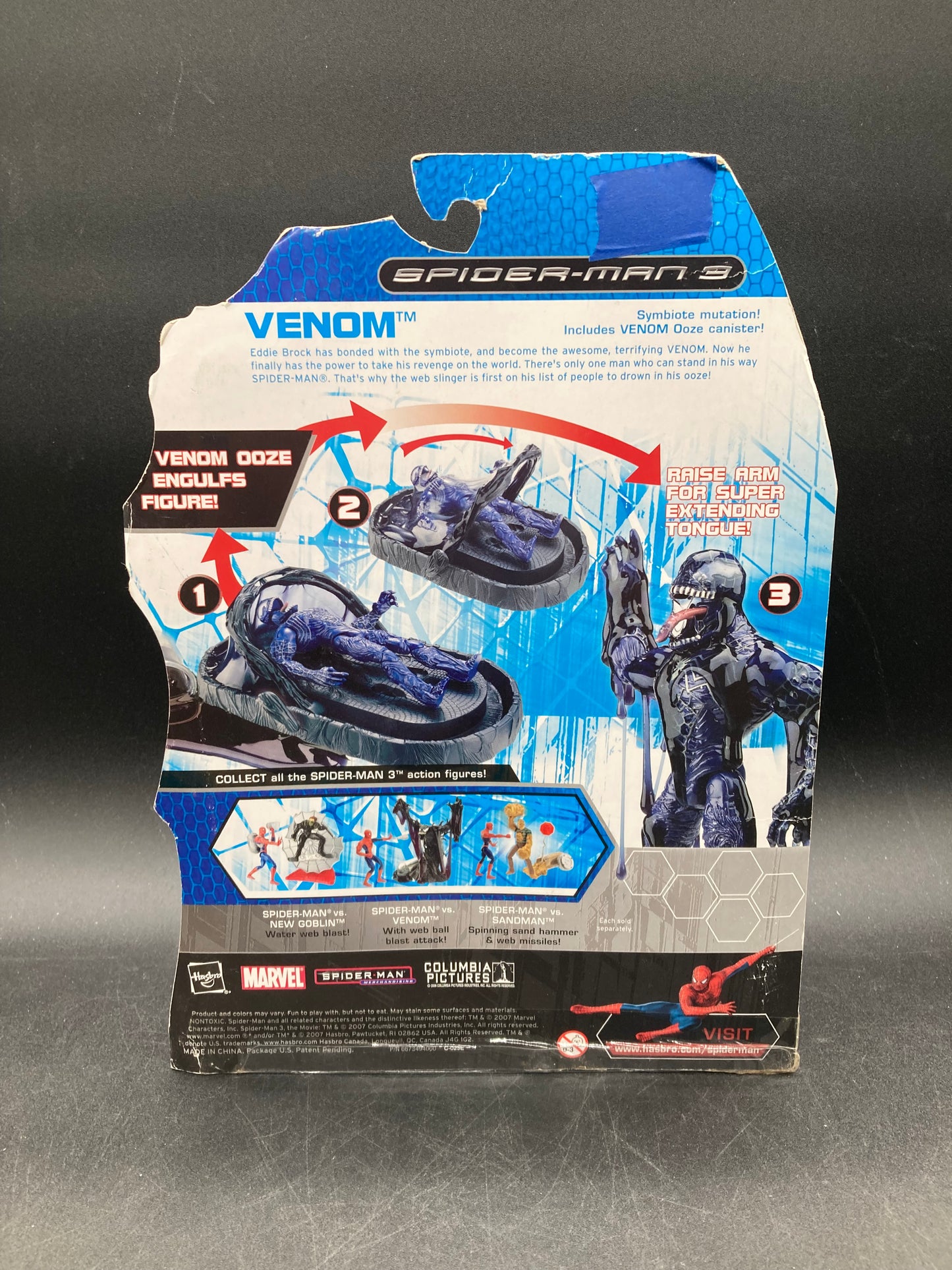 Venom Hasbro Spider-Man 3 Ooze Figure 2007