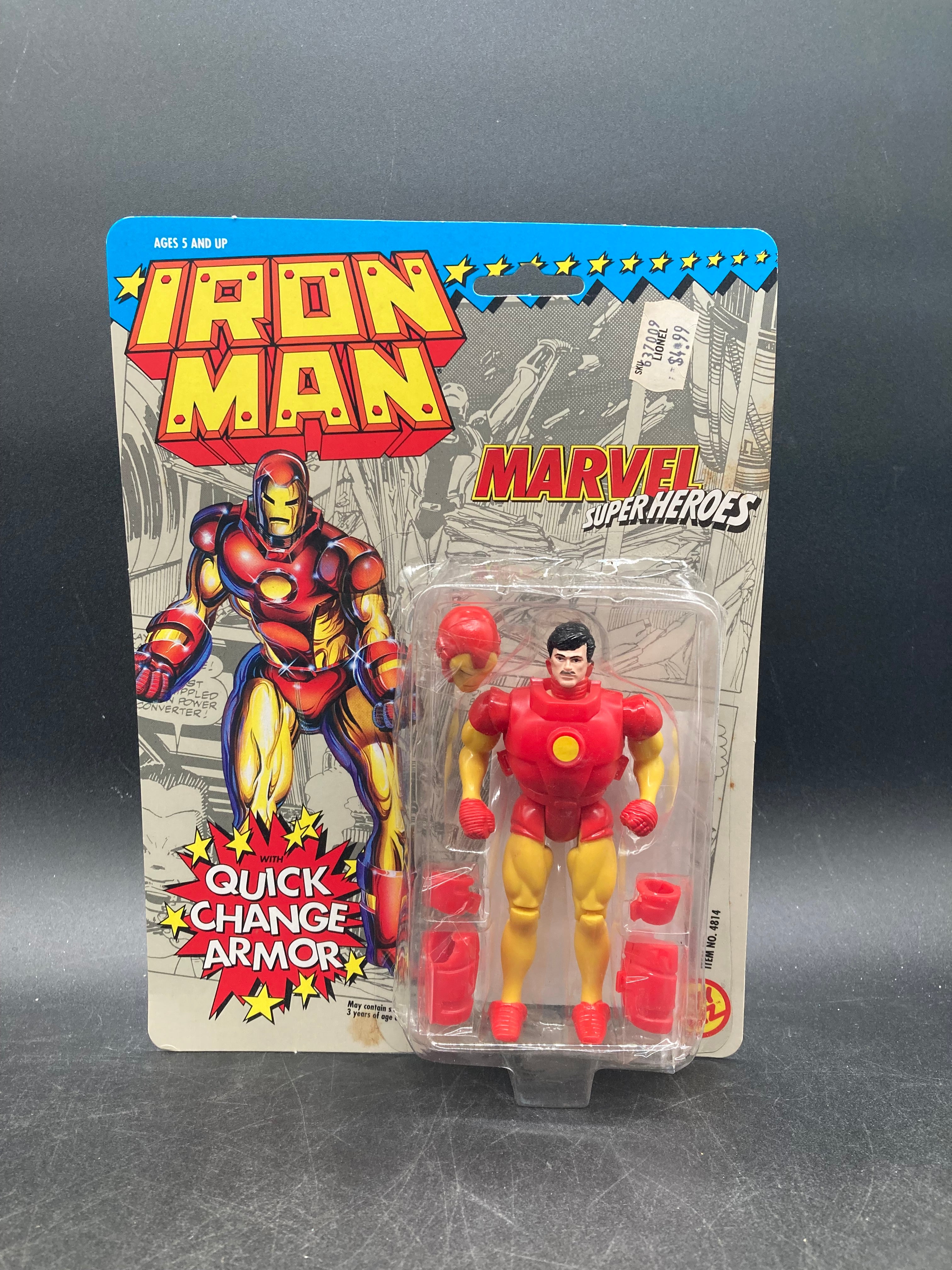 Iron Man Toybiz Marvel SuperHeroes Figure 1991