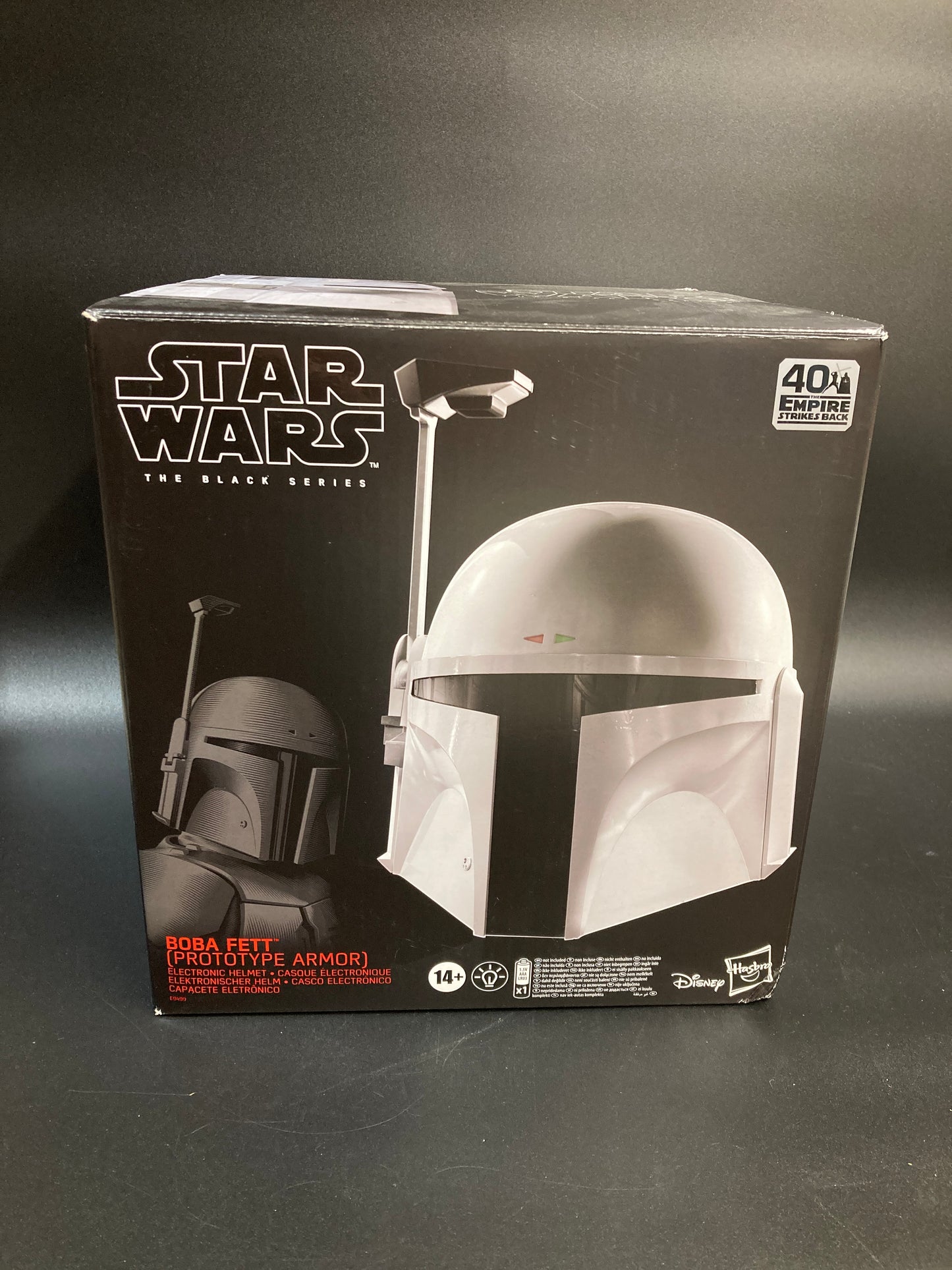 Boba Fett (Proto-type Armor) Black Series The Mandalorian Hasbro Star Wars Electronic Cosplay Helmet