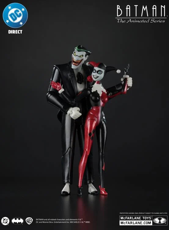 Harley Quinn & Joker (Mad Love) McFarlane Batman: The Animated Series Figure Two-Pack
