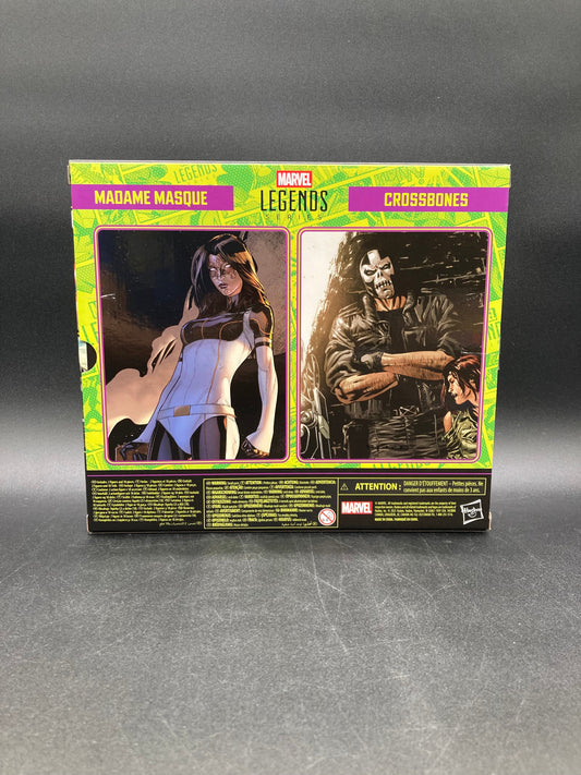 Madam Masque & Crossbones Hasbro Marvel Legends Marvel Super Villains Figure Set 2025 Amazon Exclusive