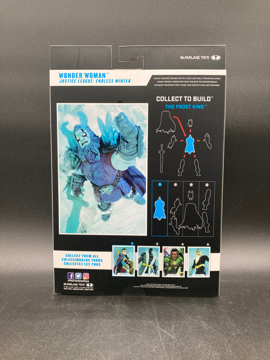 Wonder Woman McFarlane DC Multiverse Justice League: Endless Winter Figure Frost King BAF 2022
