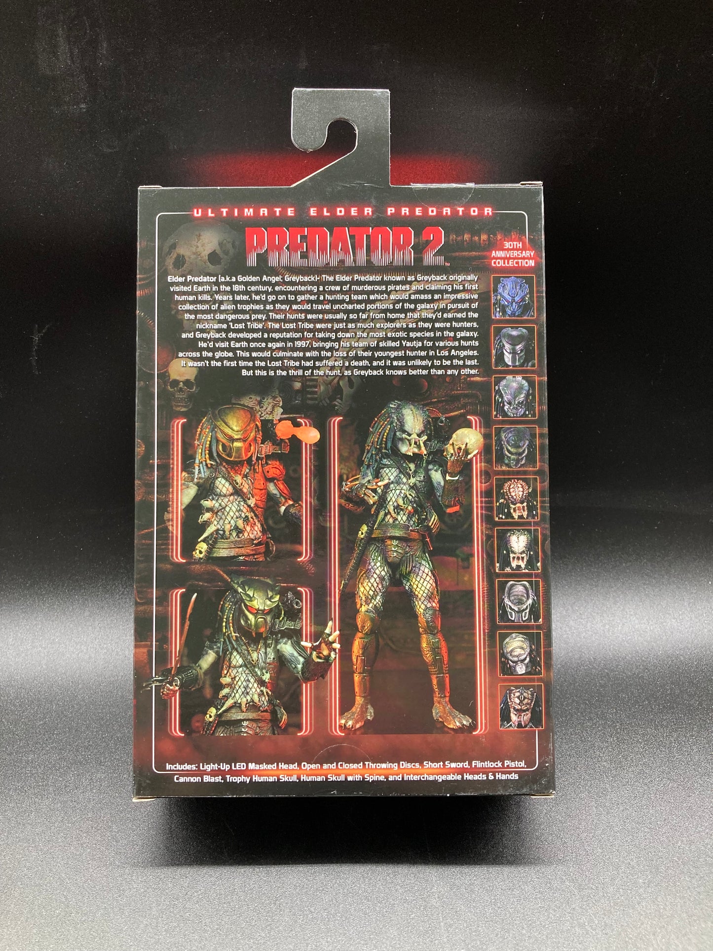 Ultimate Elder Predator NECA 30th Anniversary Predator 2 Figure