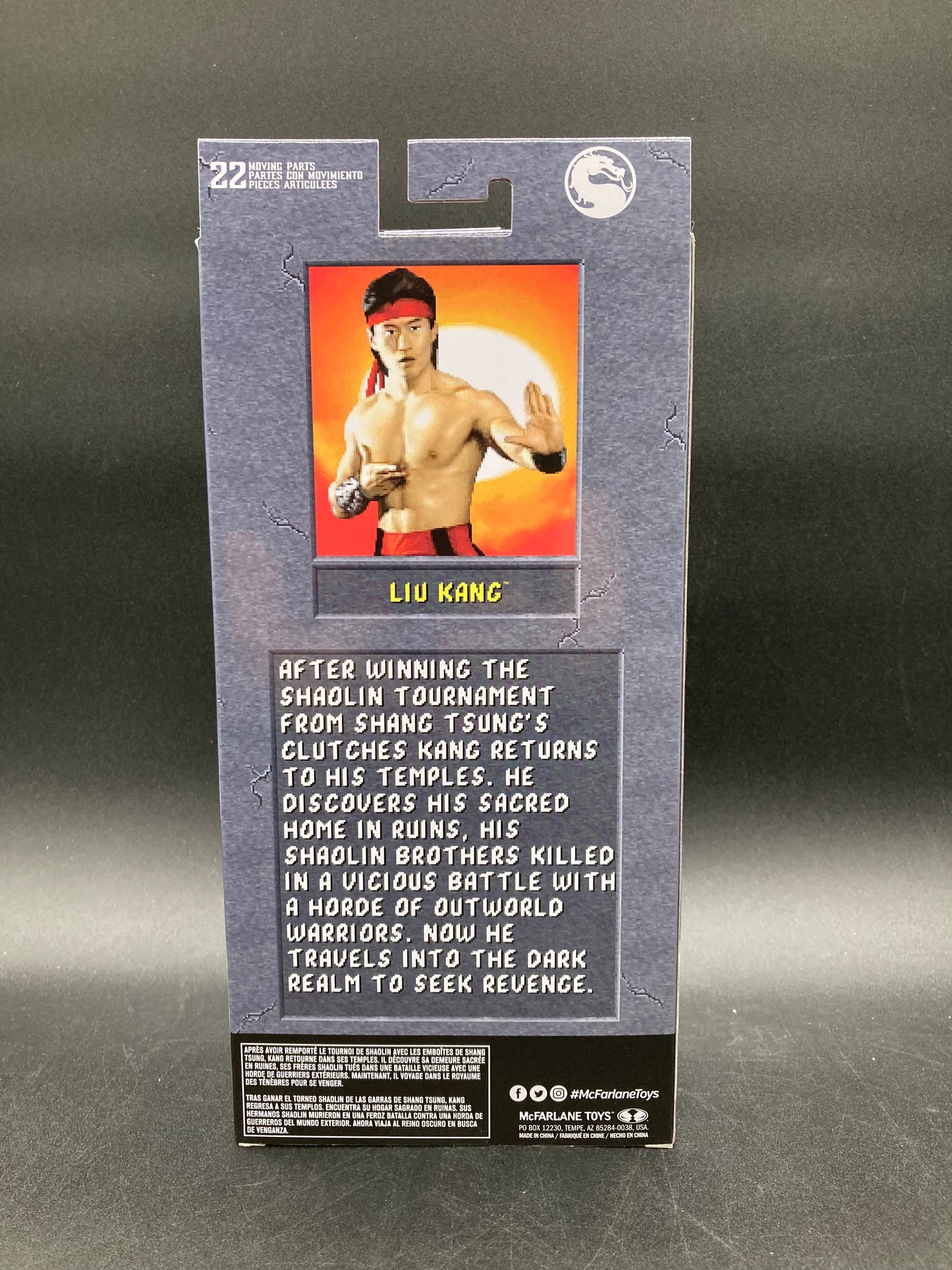 Liu Kang McFarlane Mortal Kombat Klassic Figure 2025