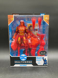 Superman (Red Variant) McFarlane DC Multiverse Justice League Task Force Platinum Edition Figure Darkseid BAF 2024