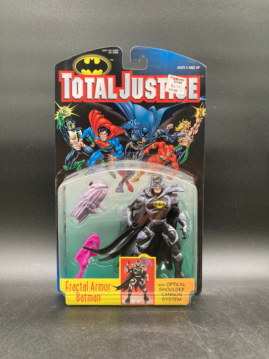 Fractal Armor Batman Kenner Total Justice Figure 1996
