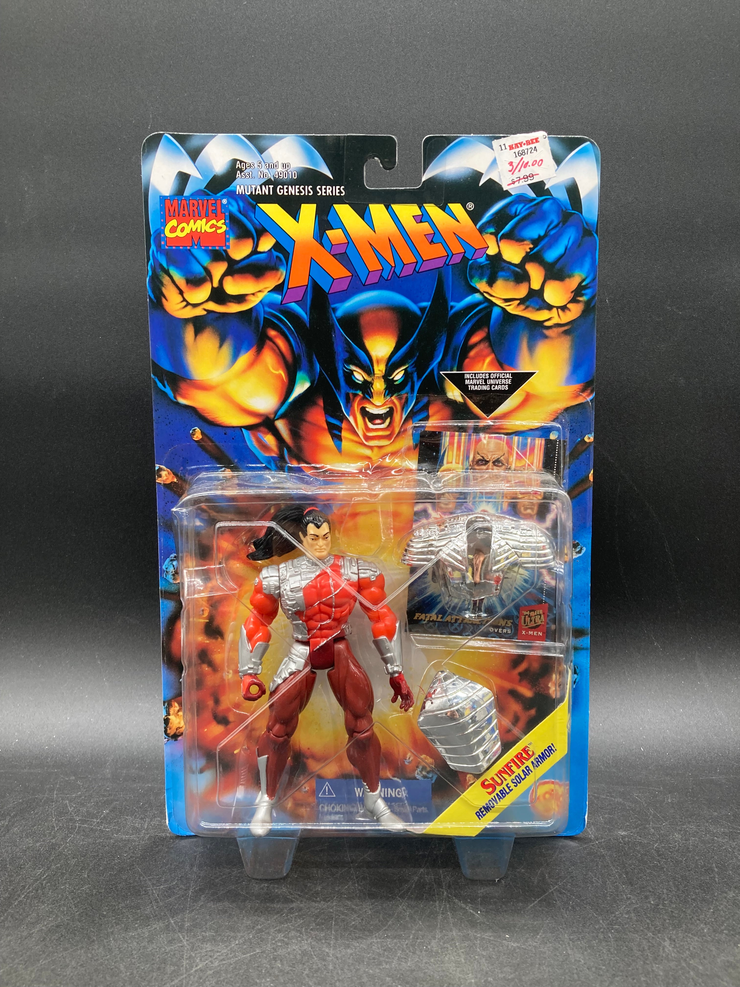 Sunfire Toybiz X-Men Figure 1995
