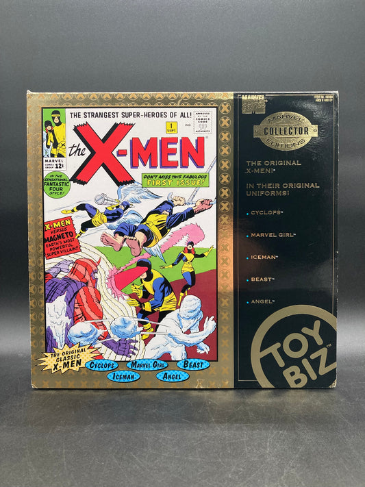 X-Men First Issue Toybiz Cyclops, Marvel Girl, Beast, Iceman & Angel Marvel Collector Edition Figure Set 1997