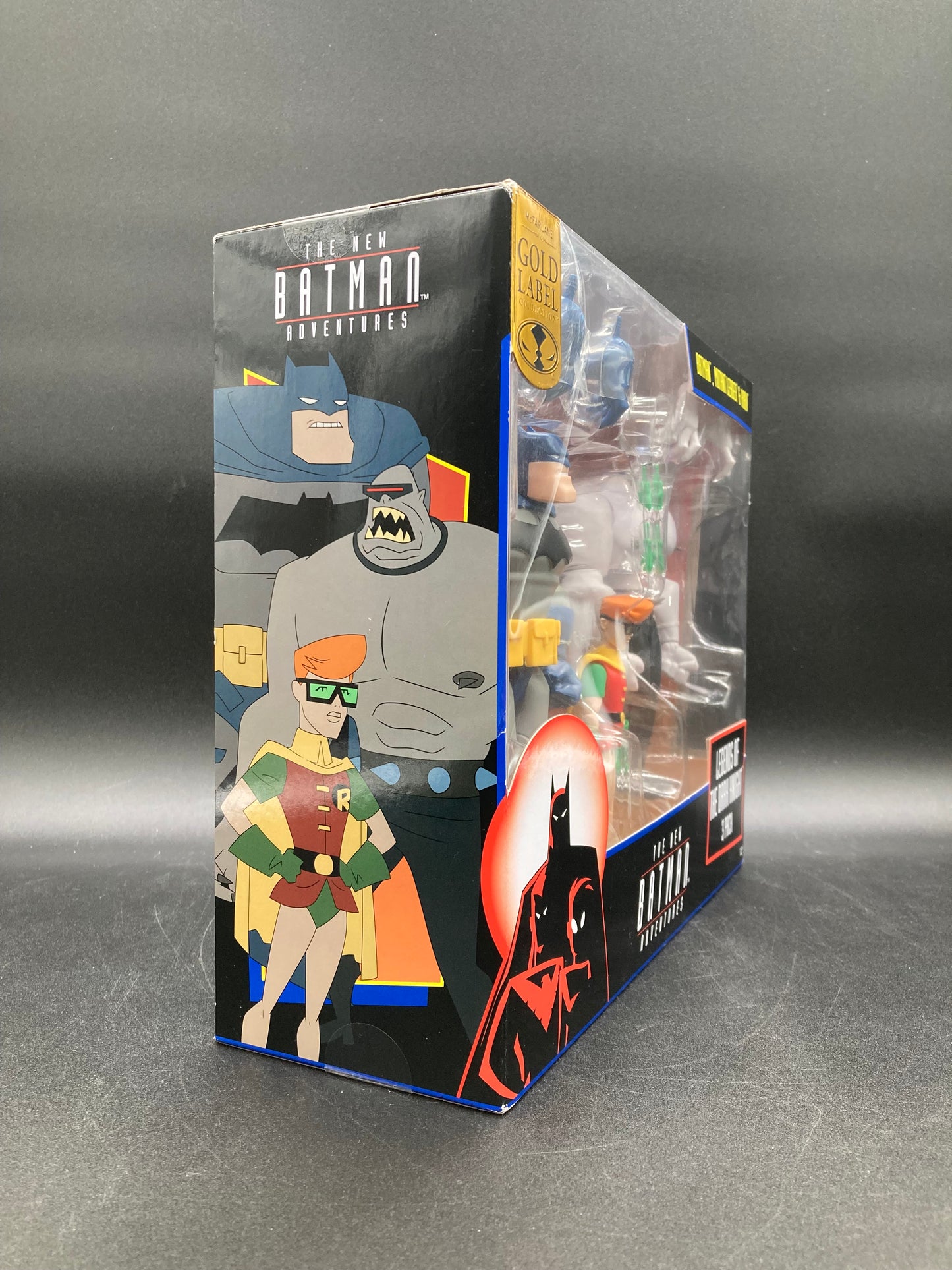 Batman, Mutant Leader & Robin McFarlane New Batman Adventures Animated Series Legends Of The Dark Knight 3 Pack 2024
