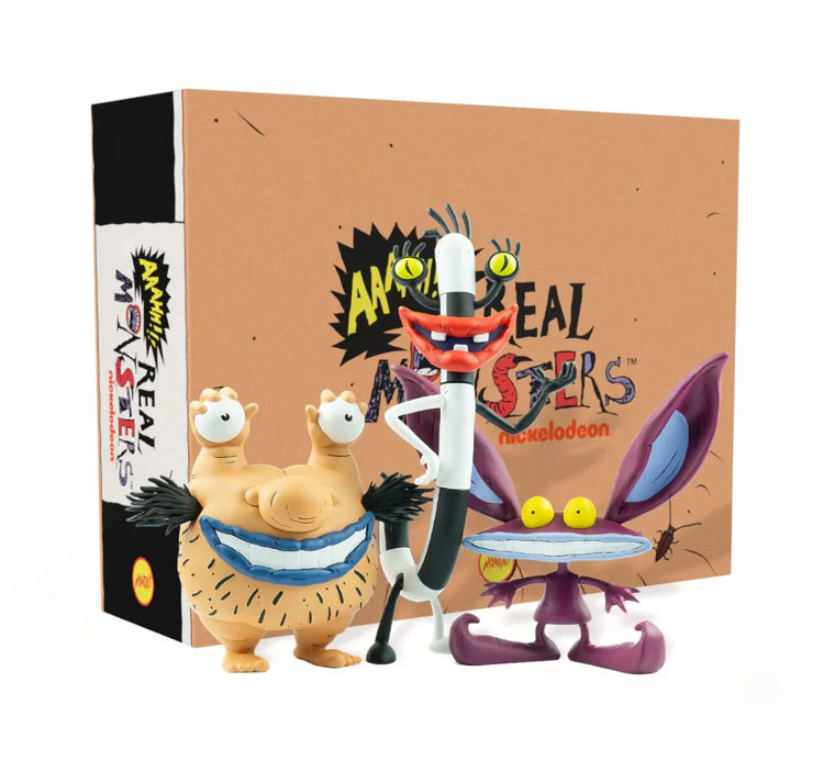 Aaahh!!! Real Monsters MONDO Squads Figure 3-Pack