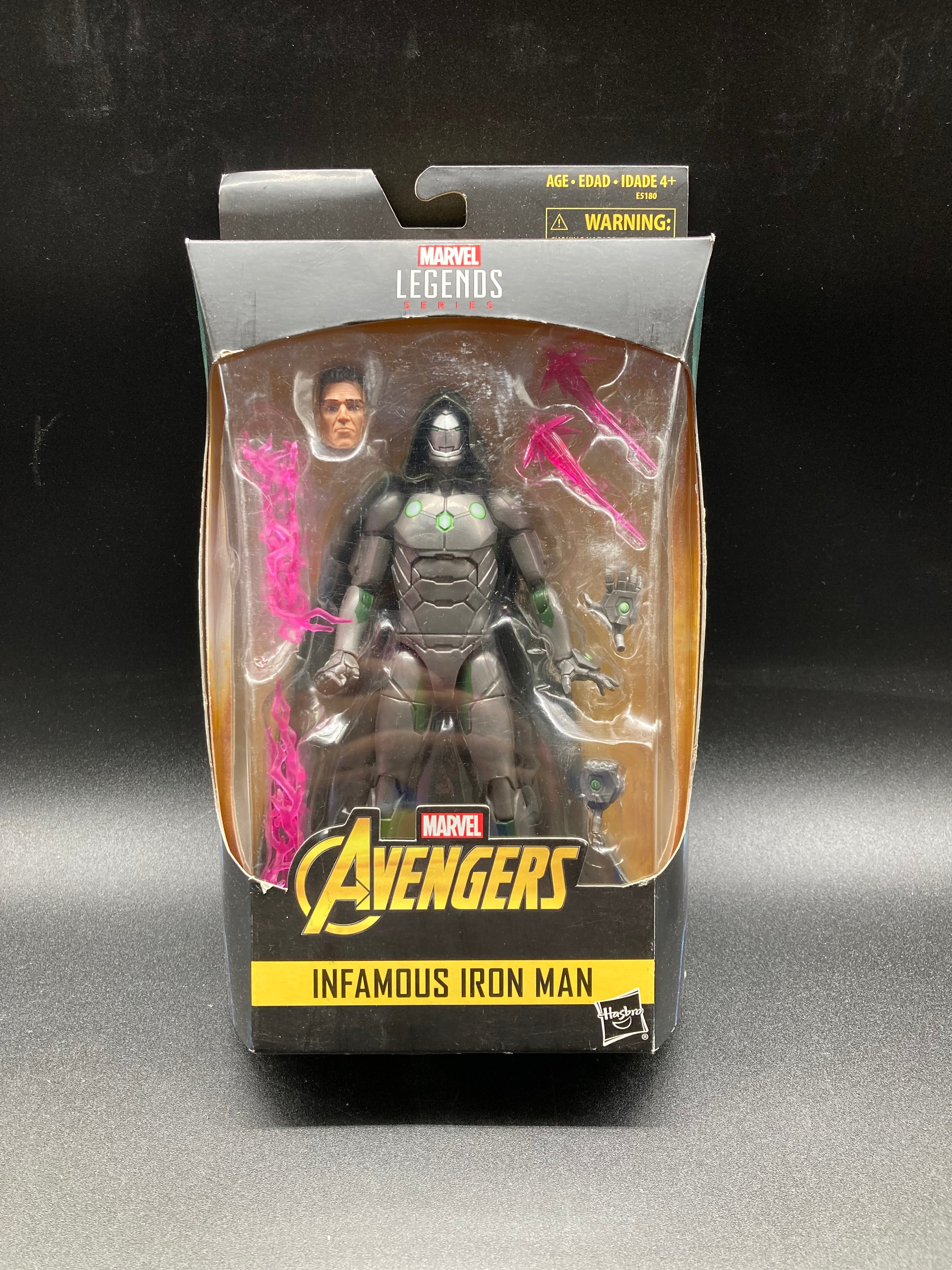 Infamous Iron Man Hasbro Marvel Legends Figure 2018