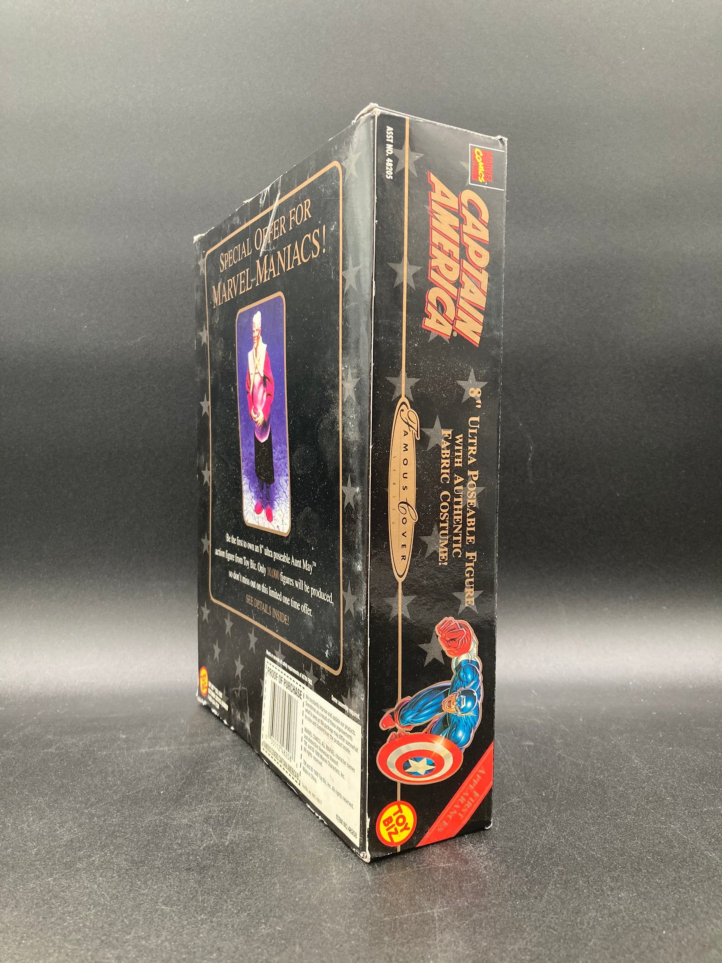 Captain America Toybiz Marvel Famous Cover Series Special Collector’s Edition Figure 1998