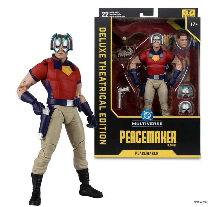 Peacemaker McFarlane Deluxe Theatrical Edition DC Studios Figure 2025