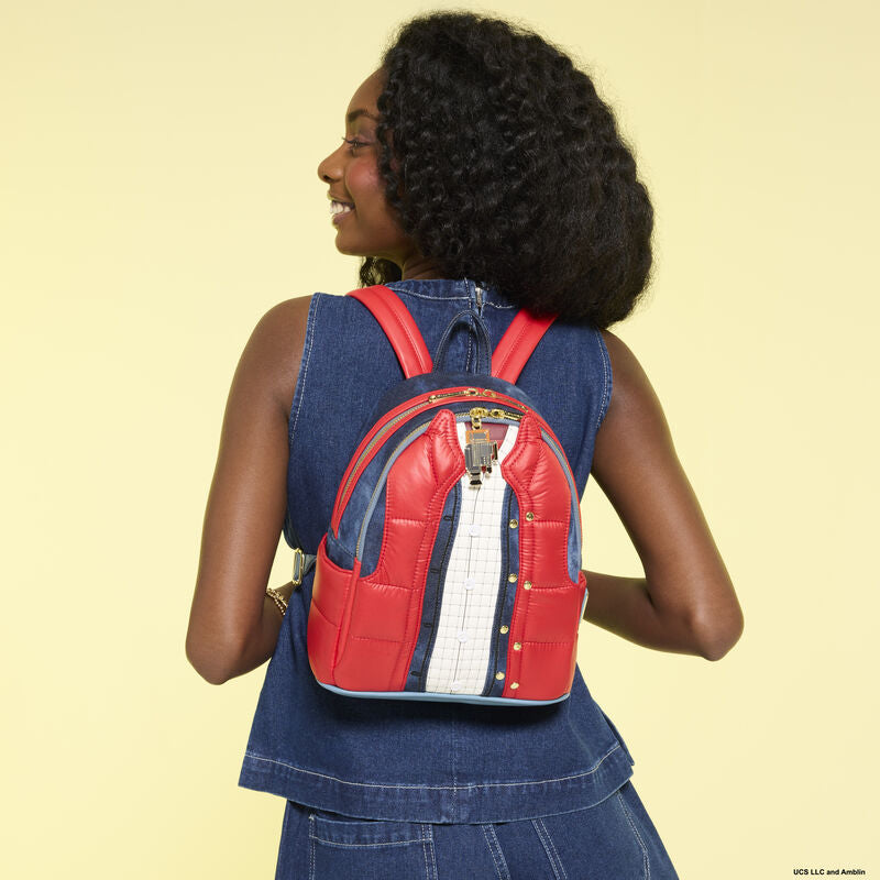 Marty McFly Back to the Future Mini-Backpack Disney Loungefly