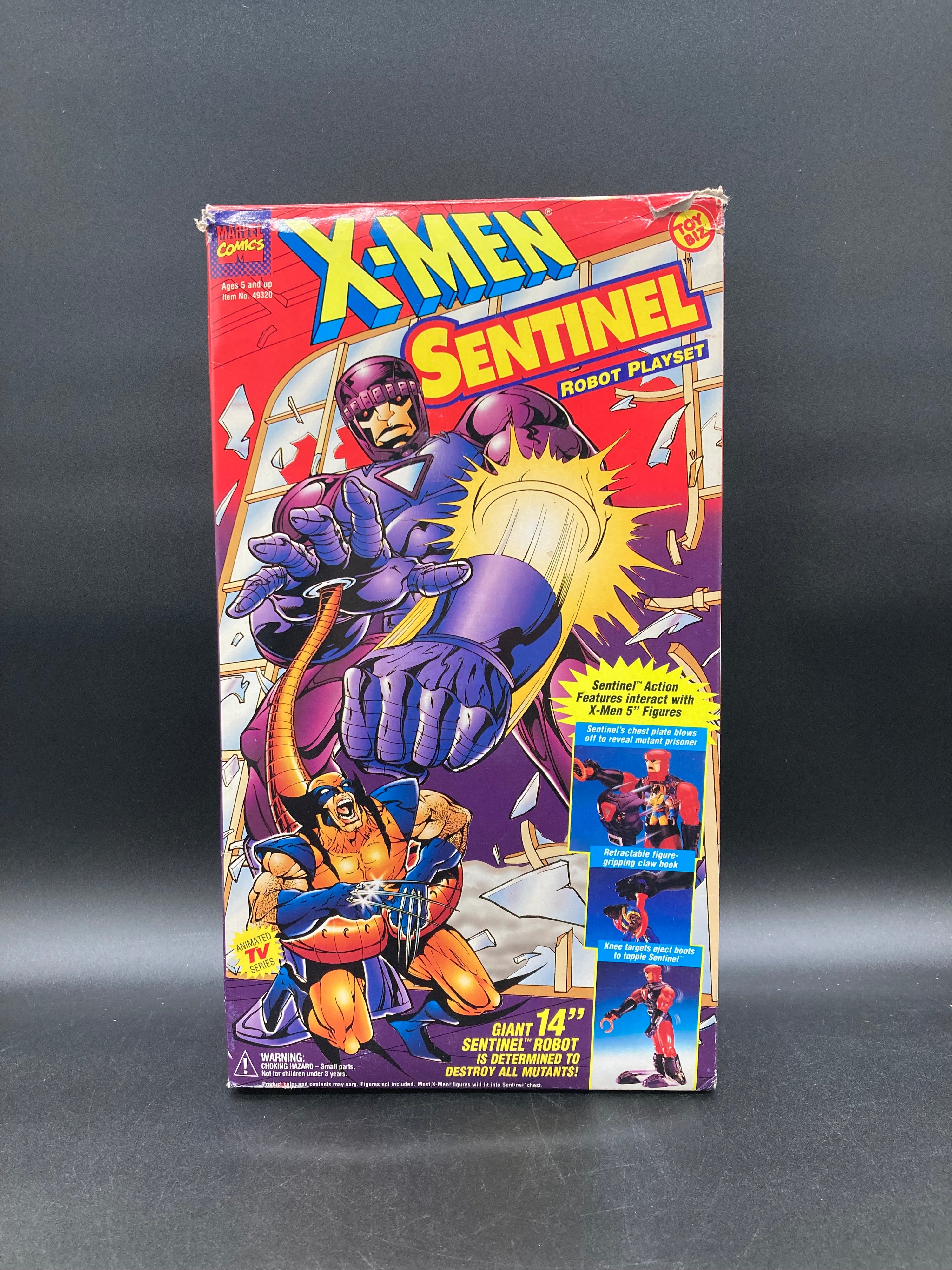 Sentinel Robot Playset Toybiz X-Men Figure 1994