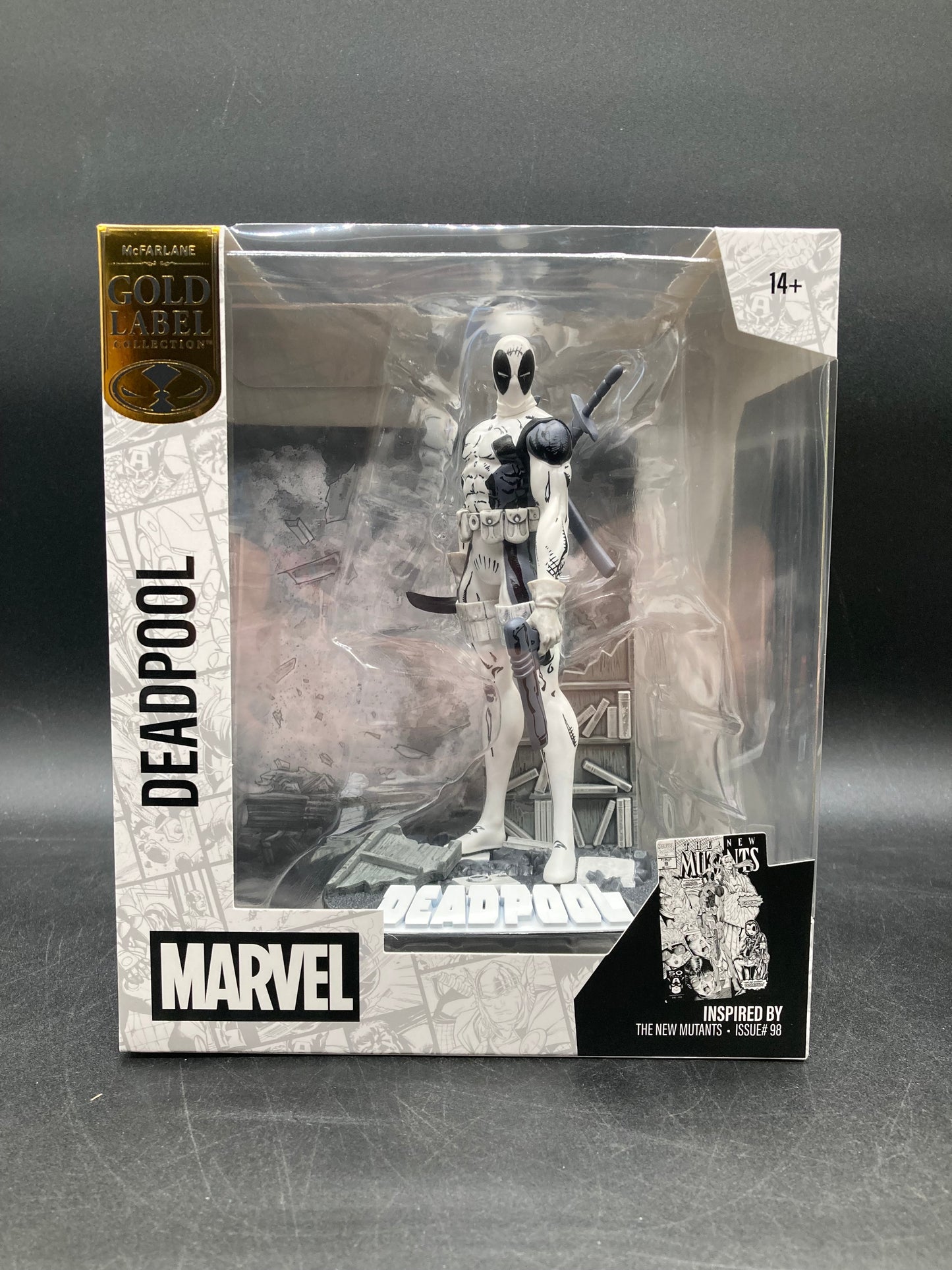 Deadpool (Line Art Ver.) 
Marvel Comics Gold Label(The New Mutants #98) 1/10 Scale Figure Marvel Comics Gold Label  Figure