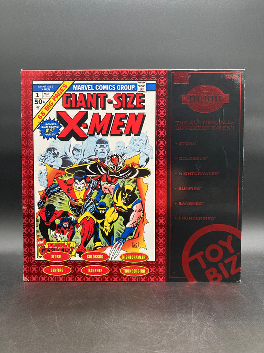 Giant-Size X-Men Toybiz Nightcrawler, Storm, Sunfire, Thunderbird, Colossus & Banshee Marvel Collector Edition Figure Set 1998