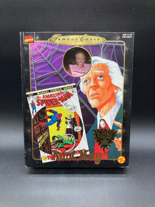 Aunt May Toybiz Marvel Famous Cover Series Special Collector’s Edition Figure 1997 Limited Edition 1/10,000