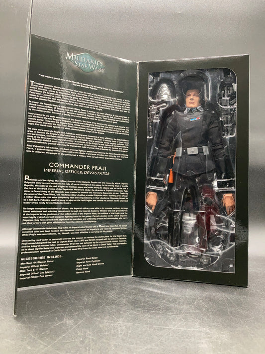 Commander Praji Sideshow Collectibles Militaries of Star Wars 1:6 Scale Figure 2008