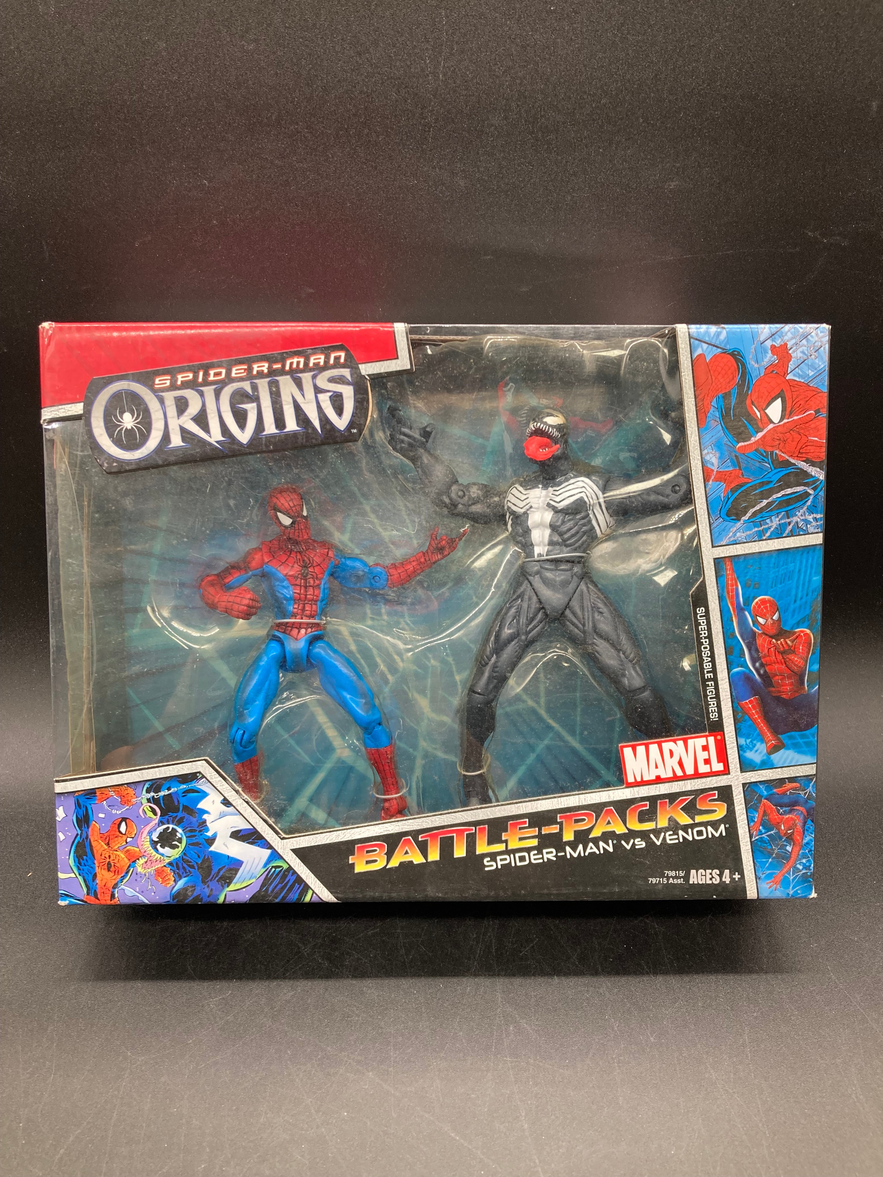 Spider-Man VS Venom Hasbro Spider-Man Origins Figure Battle-Packs