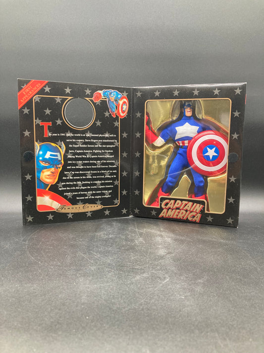 Captain America Toybiz Marvel Famous Cover Series Special Collector’s Edition Figure 1998