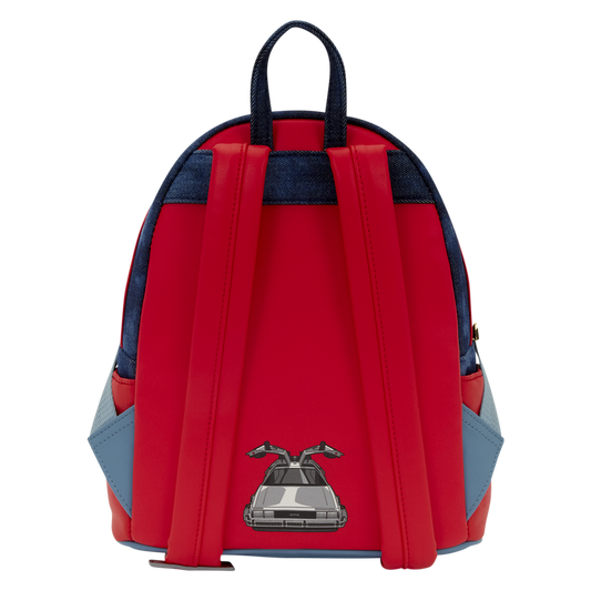 Marty McFly Back to the Future Mini-Backpack Disney Loungefly