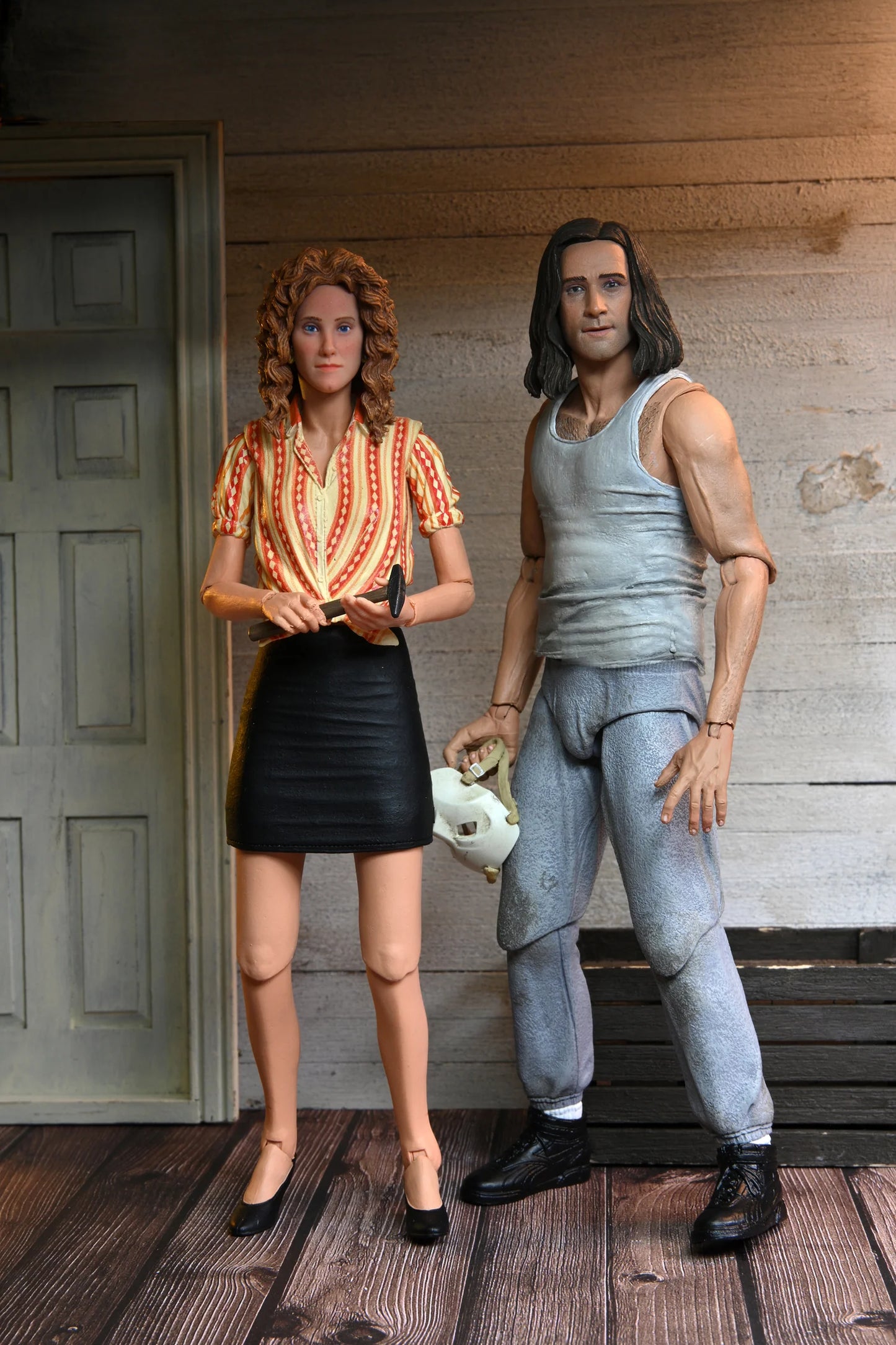Casey Jones and April O' Neil (Farm Location) Teenage Mutant Ninja Turtles Action Figure Set NECA 2021