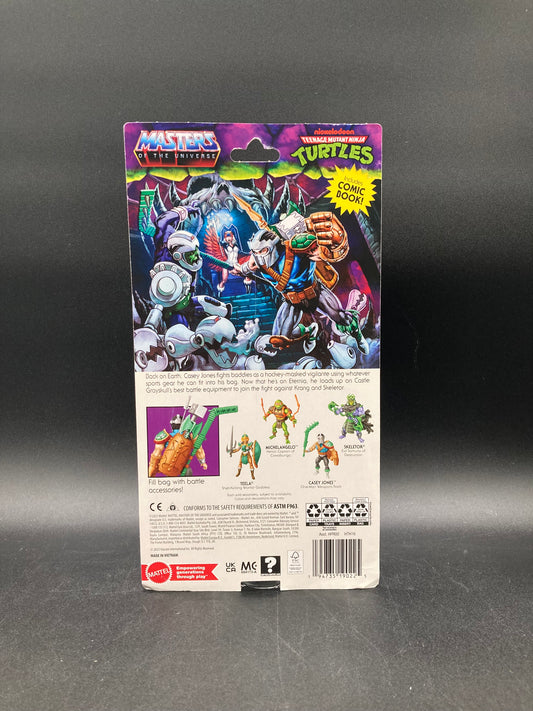 Casey Jones Mattel MOTU-TMNT Turtles Of Grayskull Figure 2023