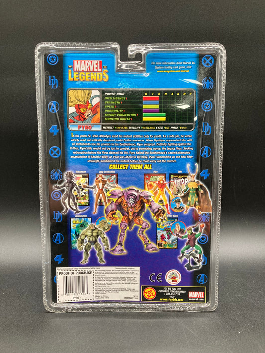 Pyro Toybiz Marvel Legends Onslaught Series Figure 2006