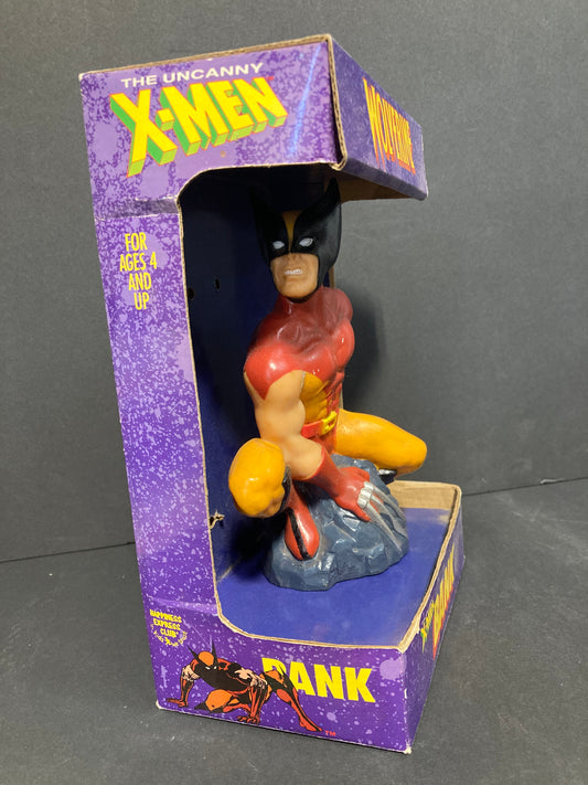 Uncanny X-Men Wolverine Bank 1992 (Open)