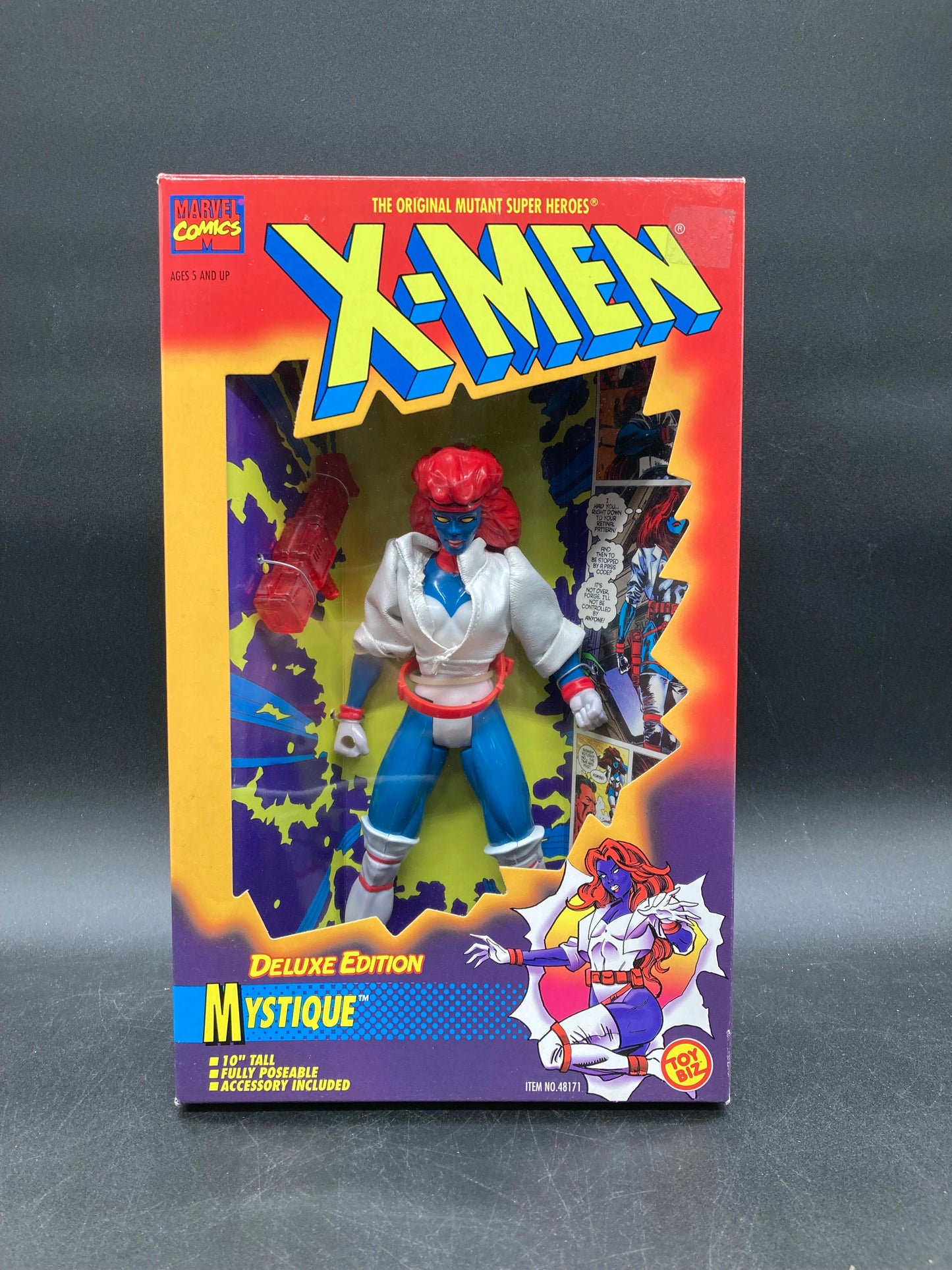Mystique Toybiz X-Men Deluxe Edition 10” Figure 1996