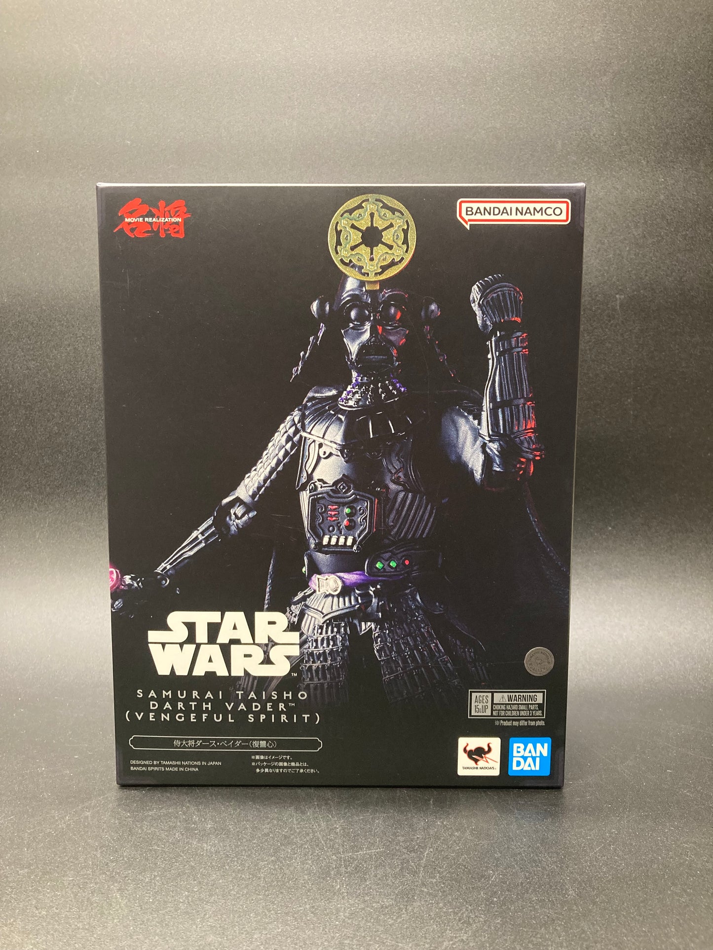 Samurai Taisho Darth Vader (Vengeful Spirit) Bandai Tamashi Nations Star Wars: Obi-Wan Kenobi Mei Sho Movie Realization Figure